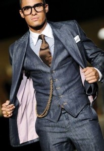 Denim suit 01