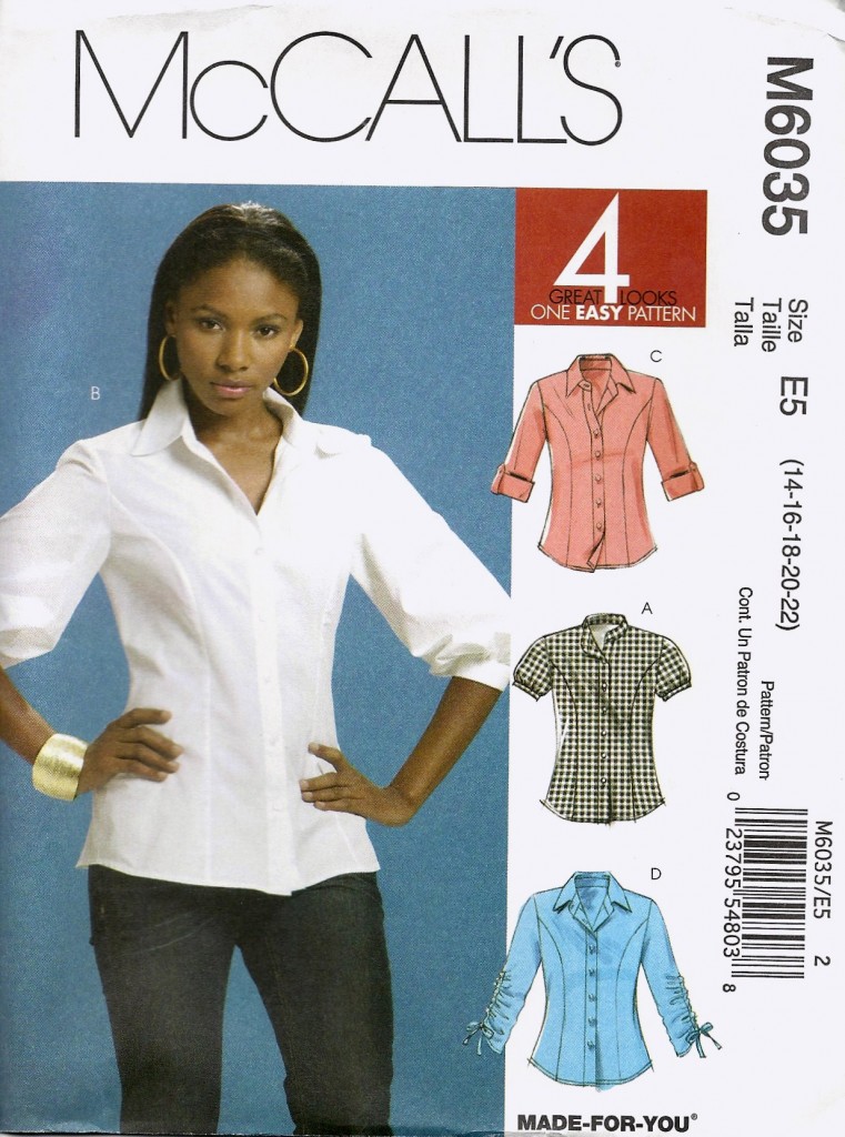 McCalls Pattern 6035