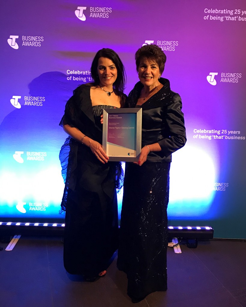 Maree Pigdon Sewing Centre - Telstra Business Awards 2017 -06