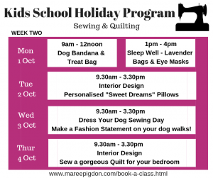 W2 - Kids School Holiday Program Spring