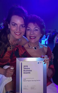 Telstra Business Awards 2019 Maree Pigdon Sewing Centre 02