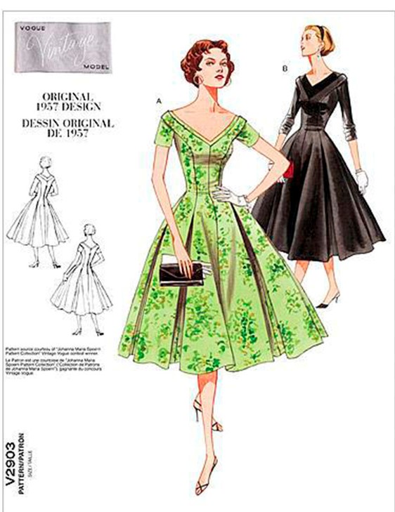 Vintage Vogue Pattern 2903 Telstra Awards | Sewing Blog