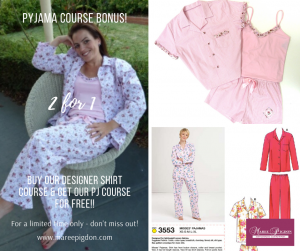 2 for 1 Offer - Beginner PJ Online Sewing Course